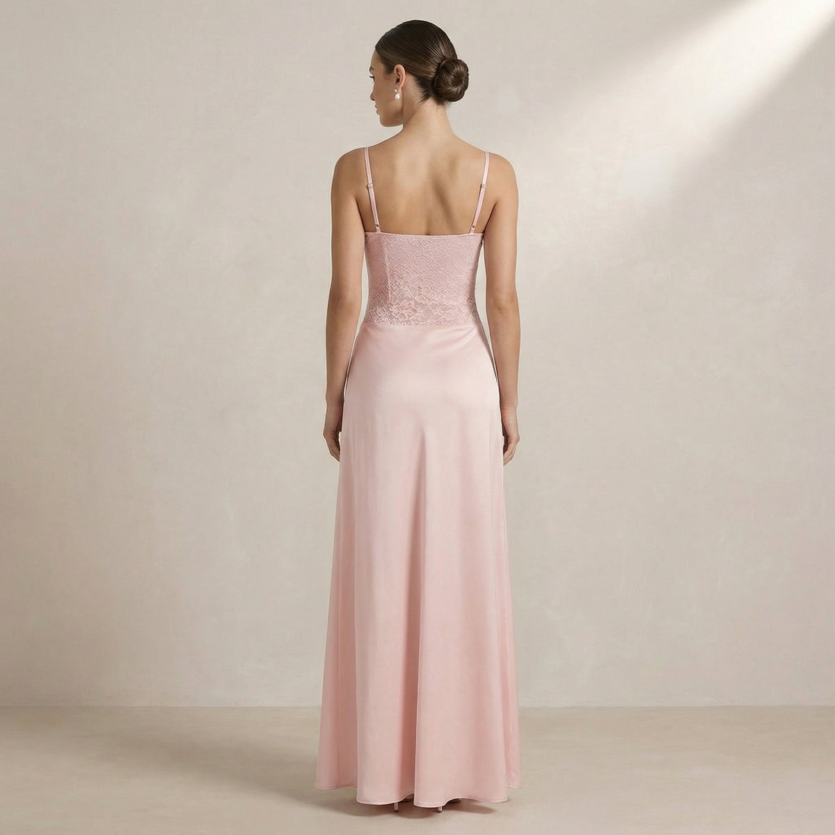 Rosette Maxi Dress